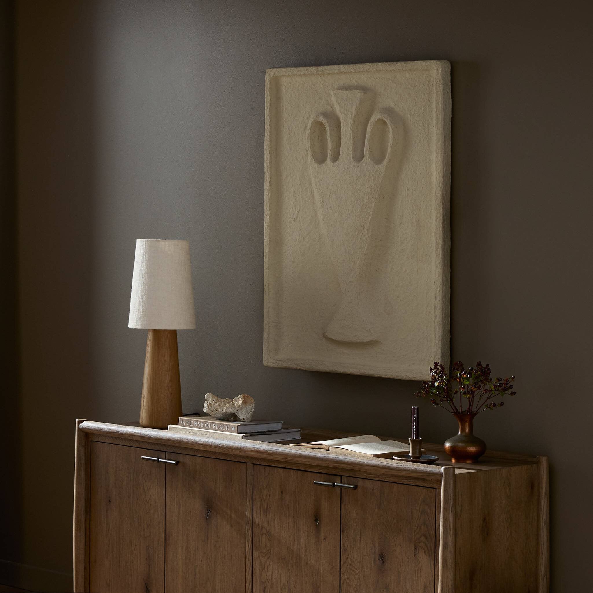 Vase Relief Sculpture I