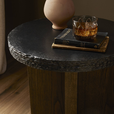 Mezes End Table by Four Hands