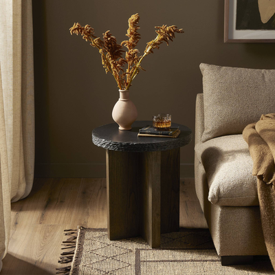 Mezes End Table by Four Hands
