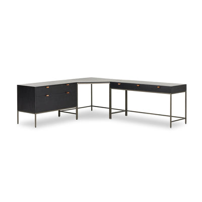 Trey Wide Filing Cabinet Desk System by Four Hands