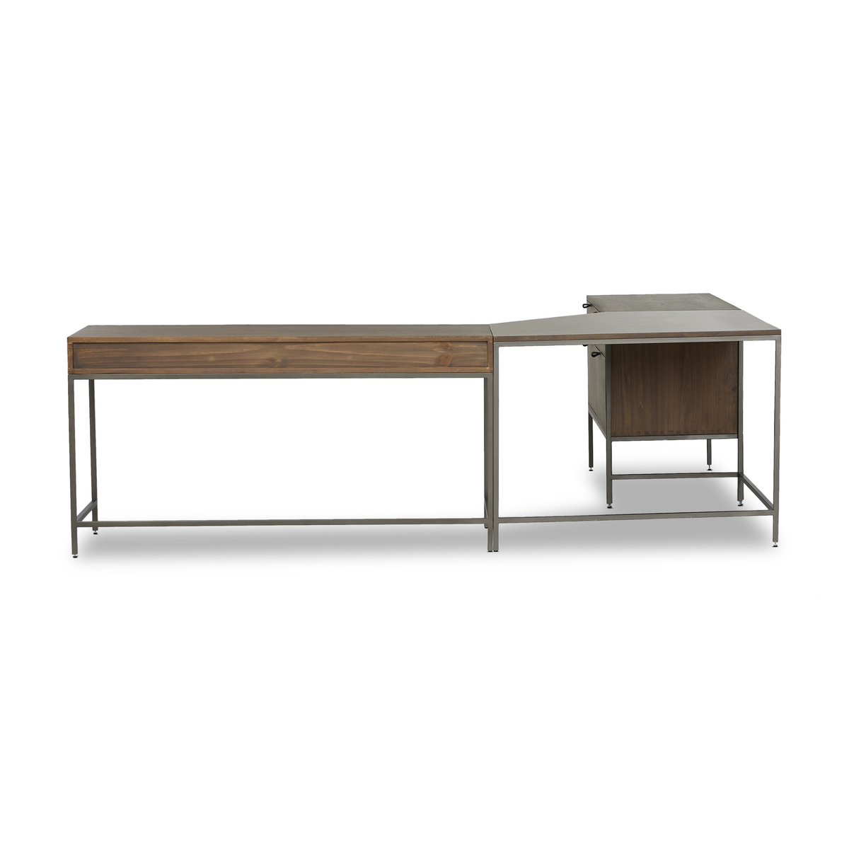 Trey Wide Filing Cabinet Desk System by Four Hands