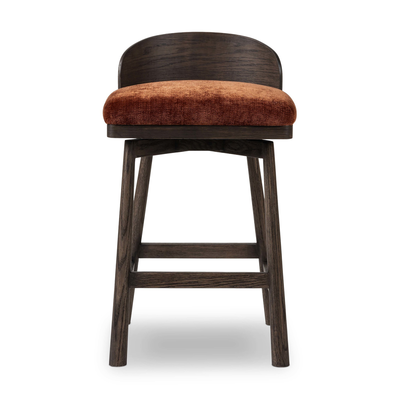 Cloris Swivel Bar + Counter Stool by Four Hands