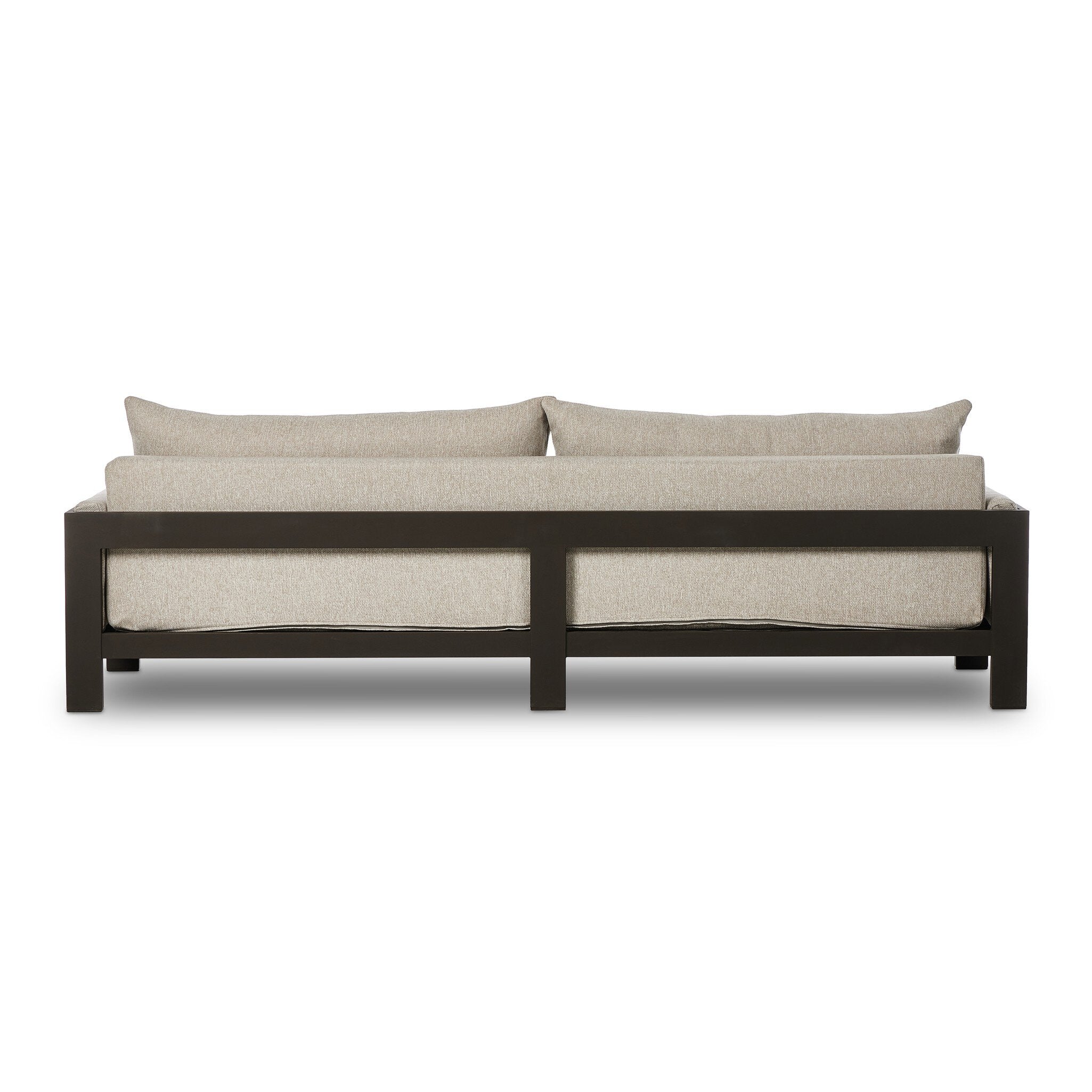 Chapman Outdoor Metal Sofa-106"
