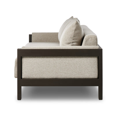 Chapman Outdoor Metal Sofa-106"