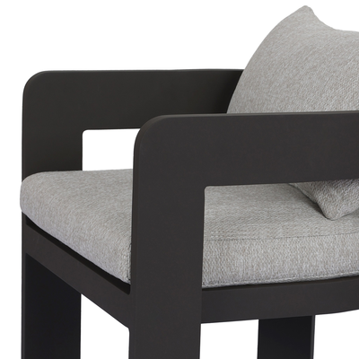 Jackson Outdoor Metal Dining Chair by Four Hands