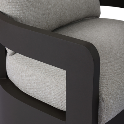 Jackson Outdoor Metal Swivel Chair