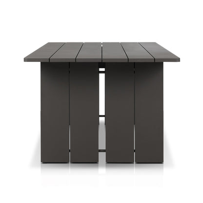 Chapman Outdoor Metal Dining Table-92"