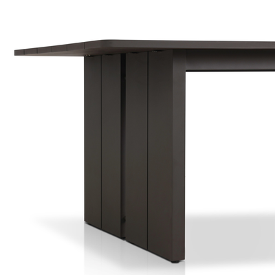 Chapman Outdoor Metal Dining Table-92"