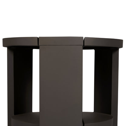 Roca Outdoor Round Metal End Table