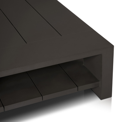 Roca Outdoor Metal Coffee Table