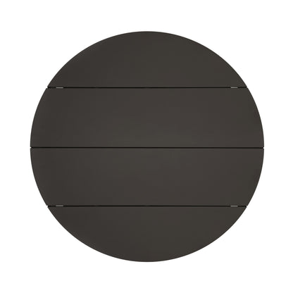 Roca Outdoor Round Metal Coffee Table