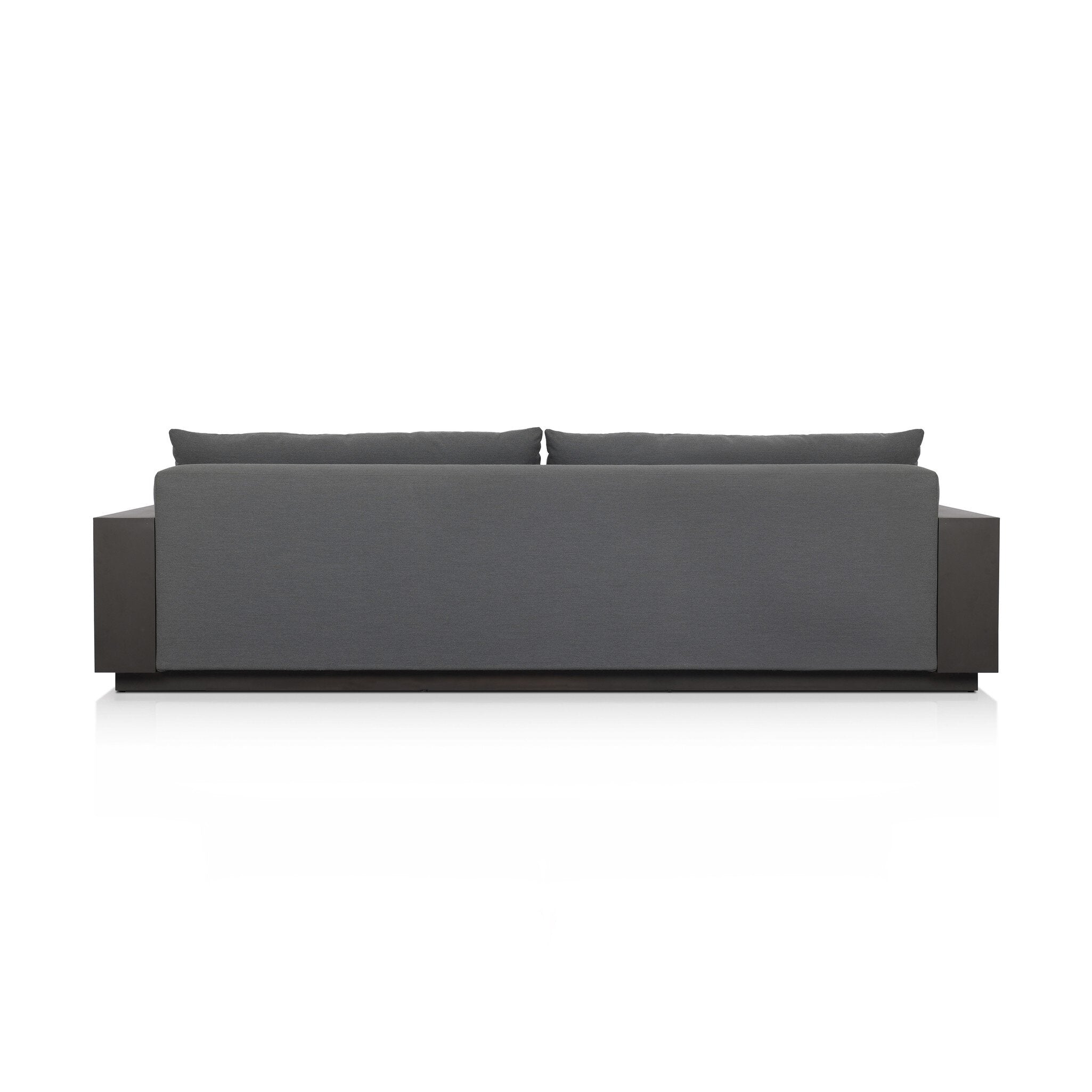 Branford Outdoor Metal Sofa-106"