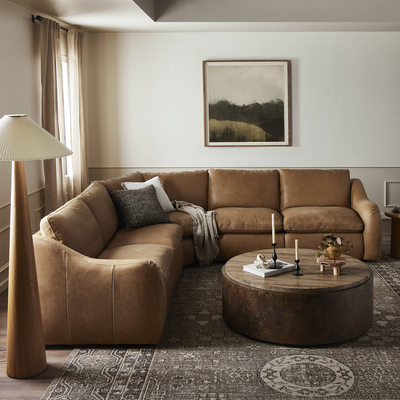 Crawford Power Recliner 5-Piece Sectional Sofa