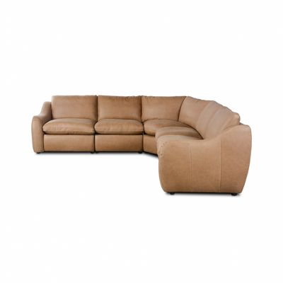 Crawford Power Recliner 5-Piece Sectional Sofa
