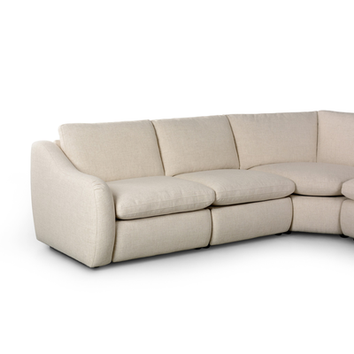 Crawford Power Recliner 5-Piece Sectional Sofa