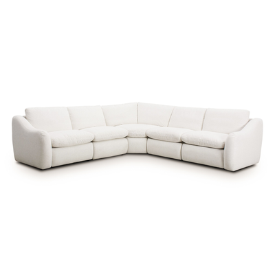 Crawford Power Recliner 5-Piece Sectional Sofa