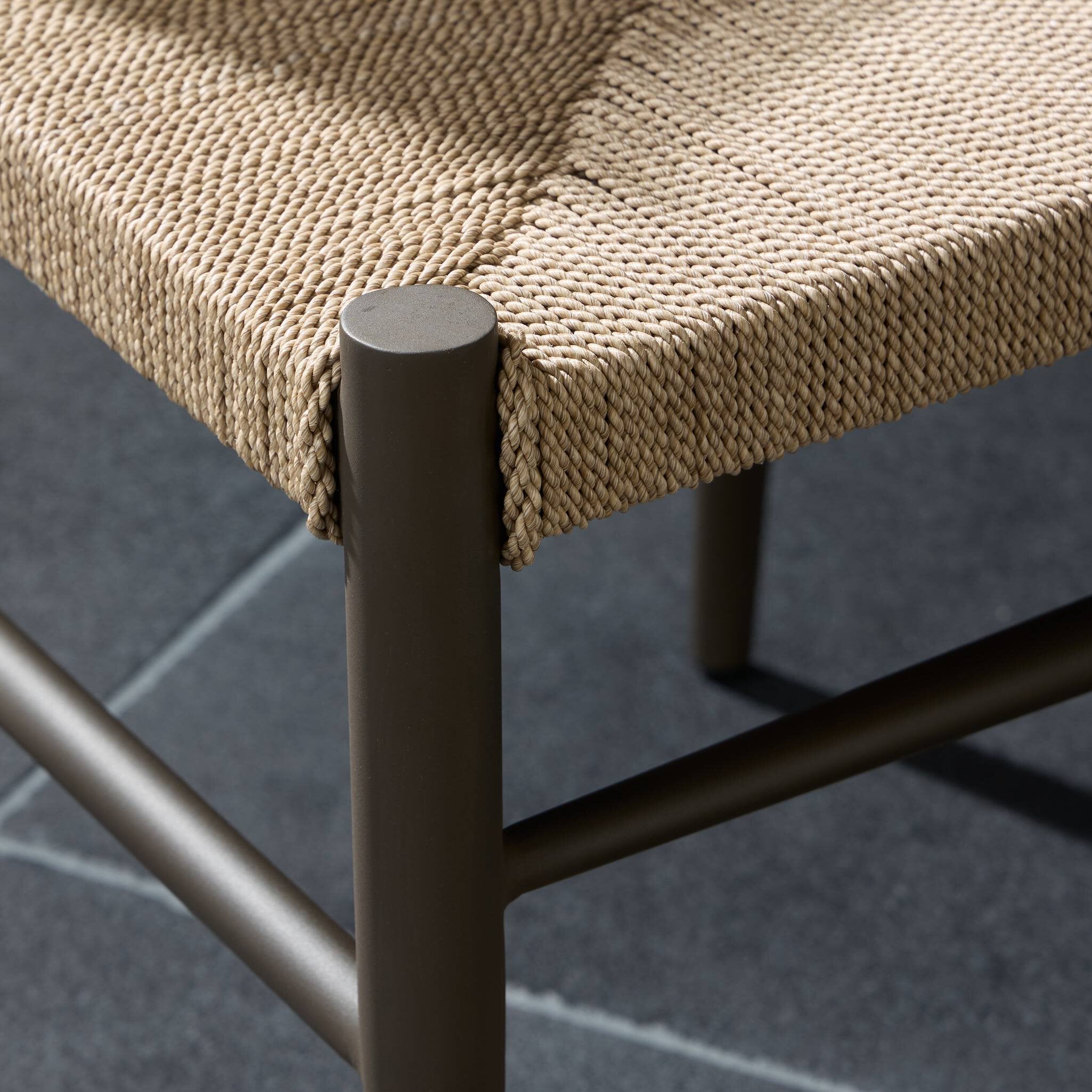 Lomas Outdoor Metal Dining Chair