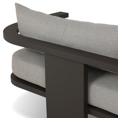 Tahana Outdoor Metal Sofa-96"