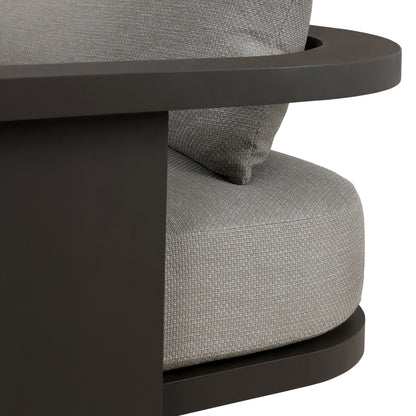 Tahana Outdoor Metal Sofa-96"