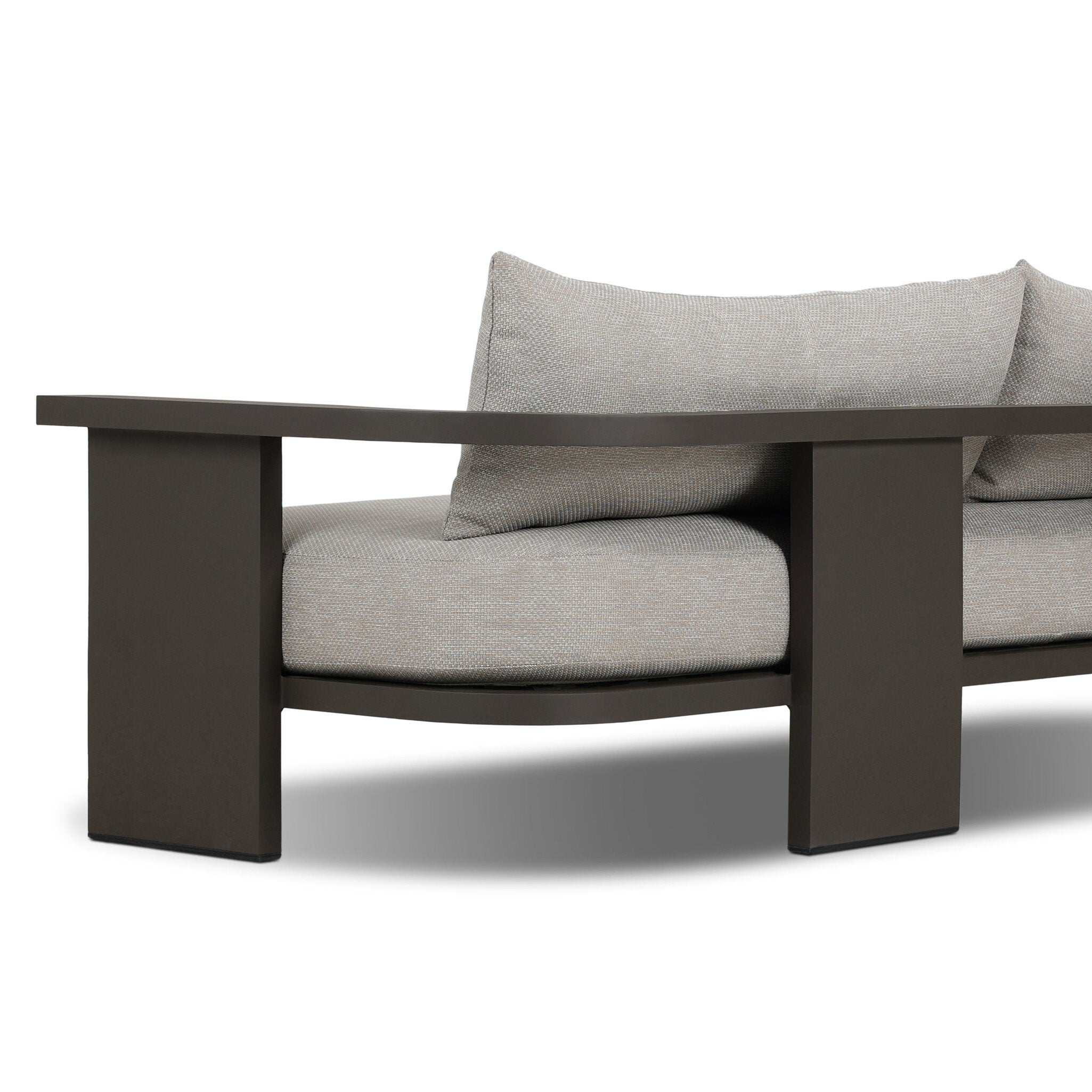 Tahana Outdoor Metal Sofa-96"