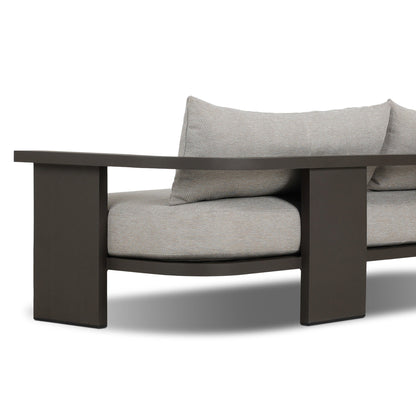 Tahana Outdoor Metal Sofa-96"