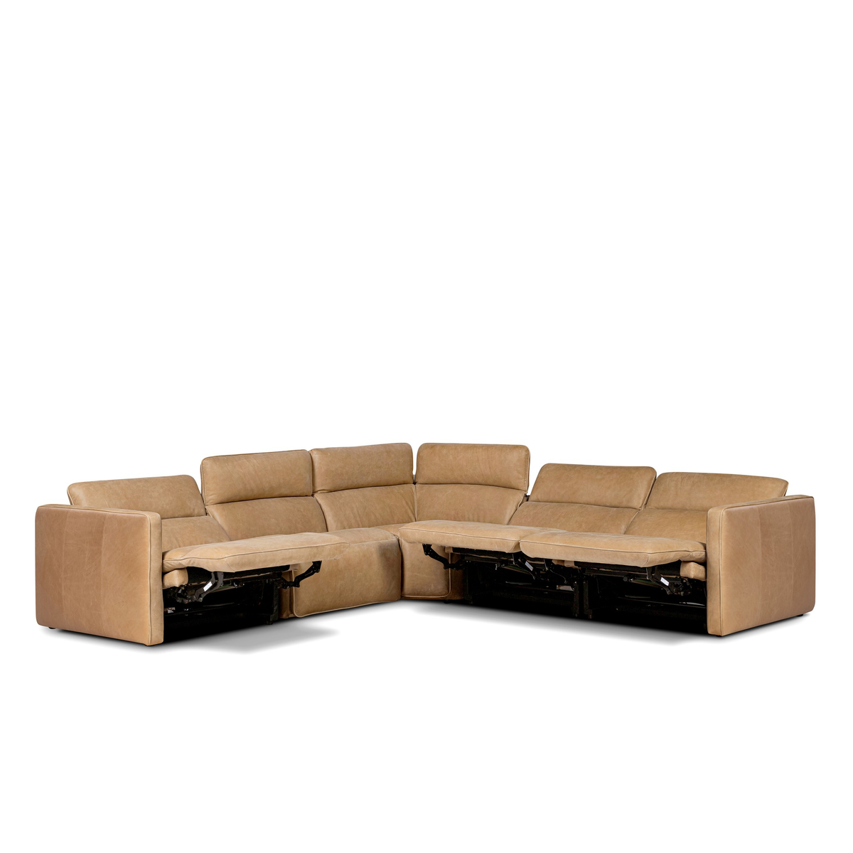 Kenlee Power Recliner 5Pc Sectional