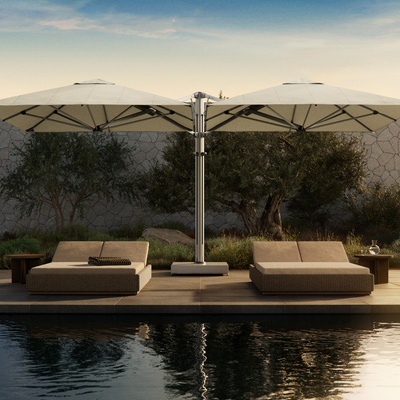 Shadowspec Unity Outdoor Duo Umbrella by Four Hands