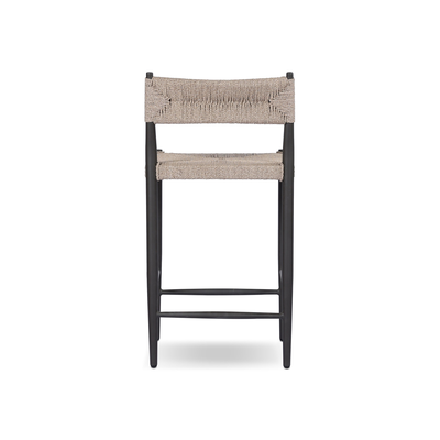 Lomas Outdoor Metal Bar + Counter Stool by Four Hands