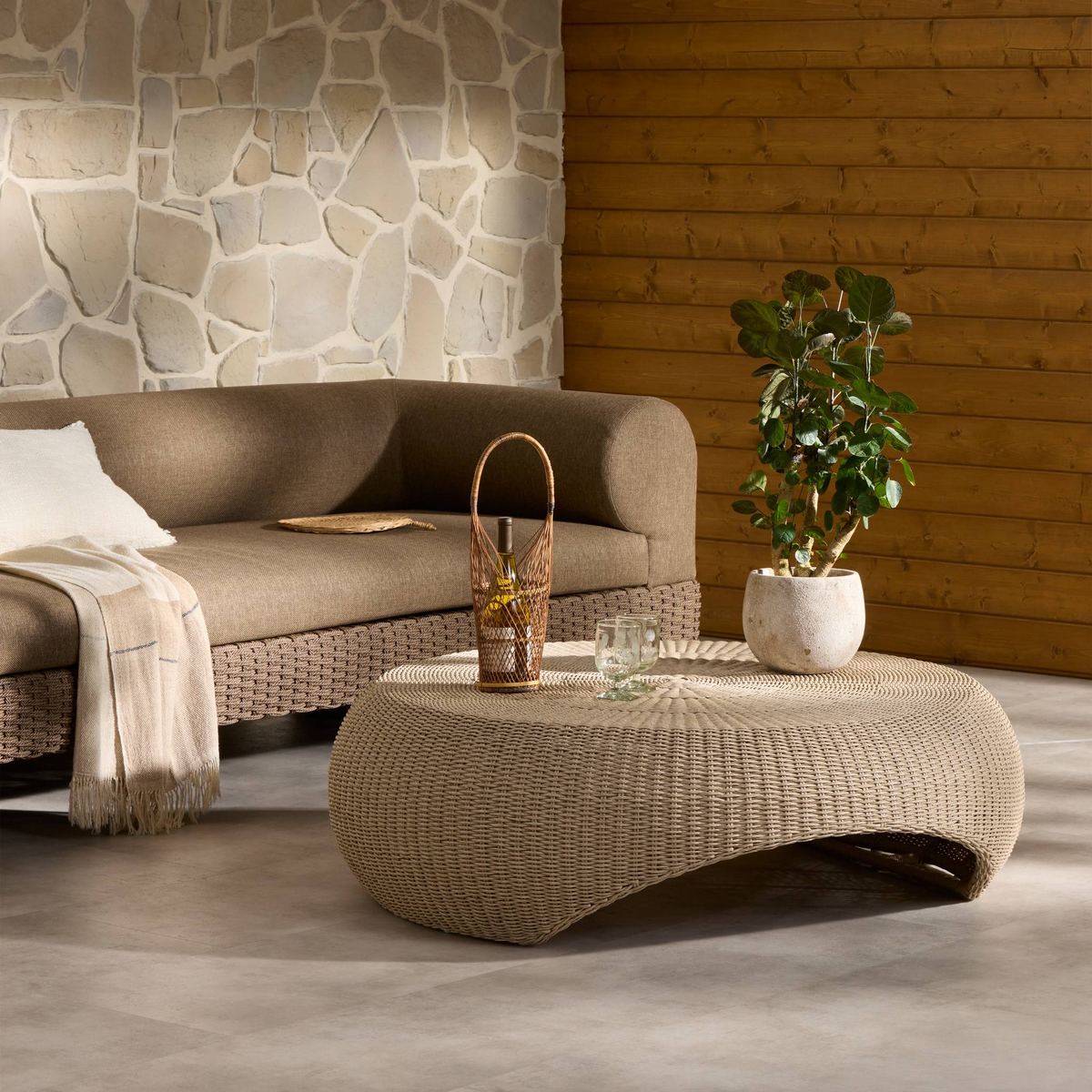 Brock Outdoor Coffee Table