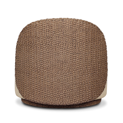 Quaid Outdoor Woven Swivel Chair