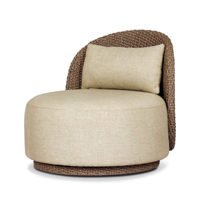 Quaid Outdoor Woven Swivel Chair