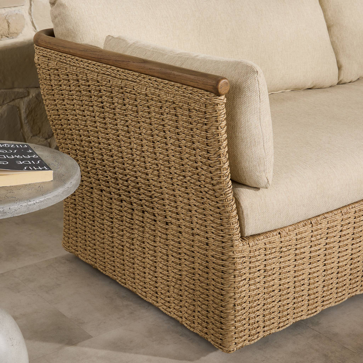 Elmira Outdoor Sofa 86"