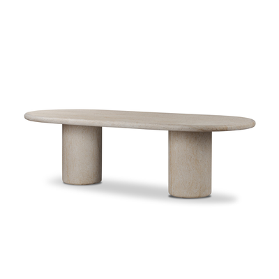 Poole Outdoor Dining Table-102"