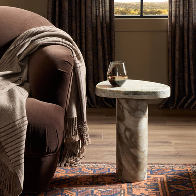 Zion End Table by Four Hands
