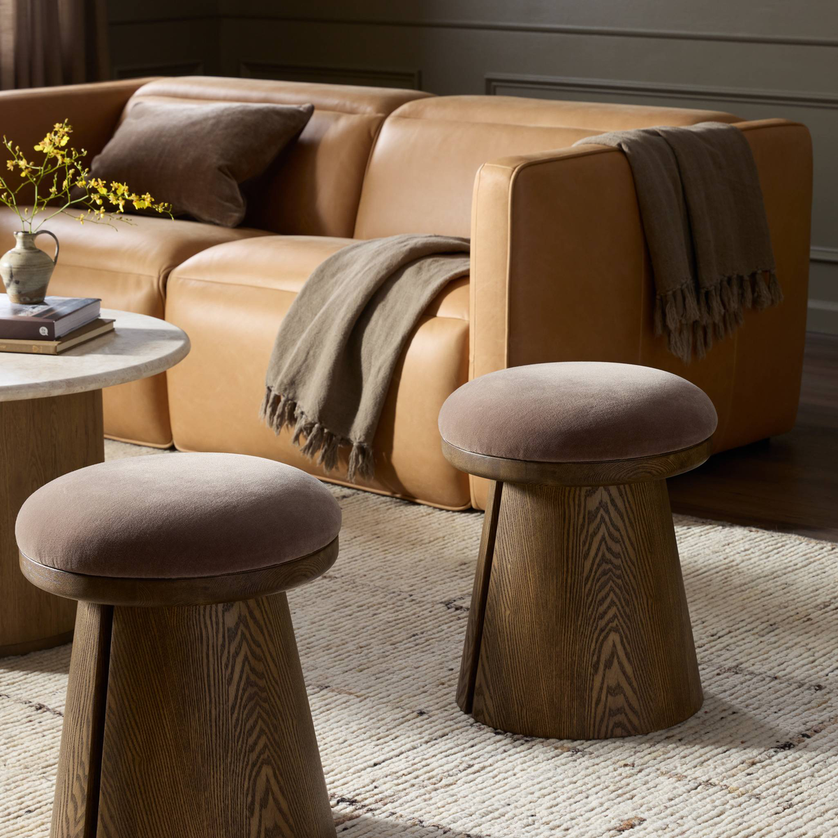 Bea Accent Stool by Four Hands