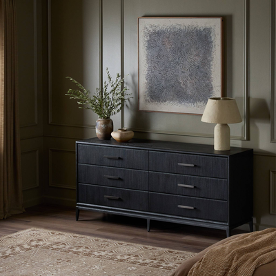 Rosenell 6 Drawer Dresser