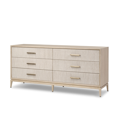 Rosenell 6 Drawer Dresser