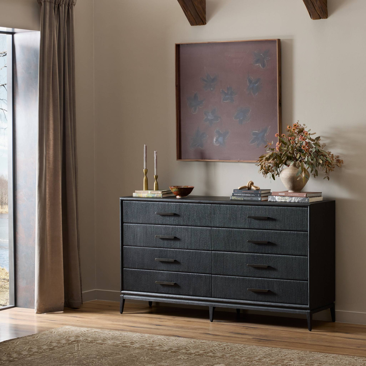 Rosenell 8 Drawer Dresser