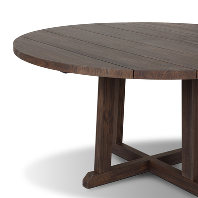Indie Outdoor Round Dining Table-60"