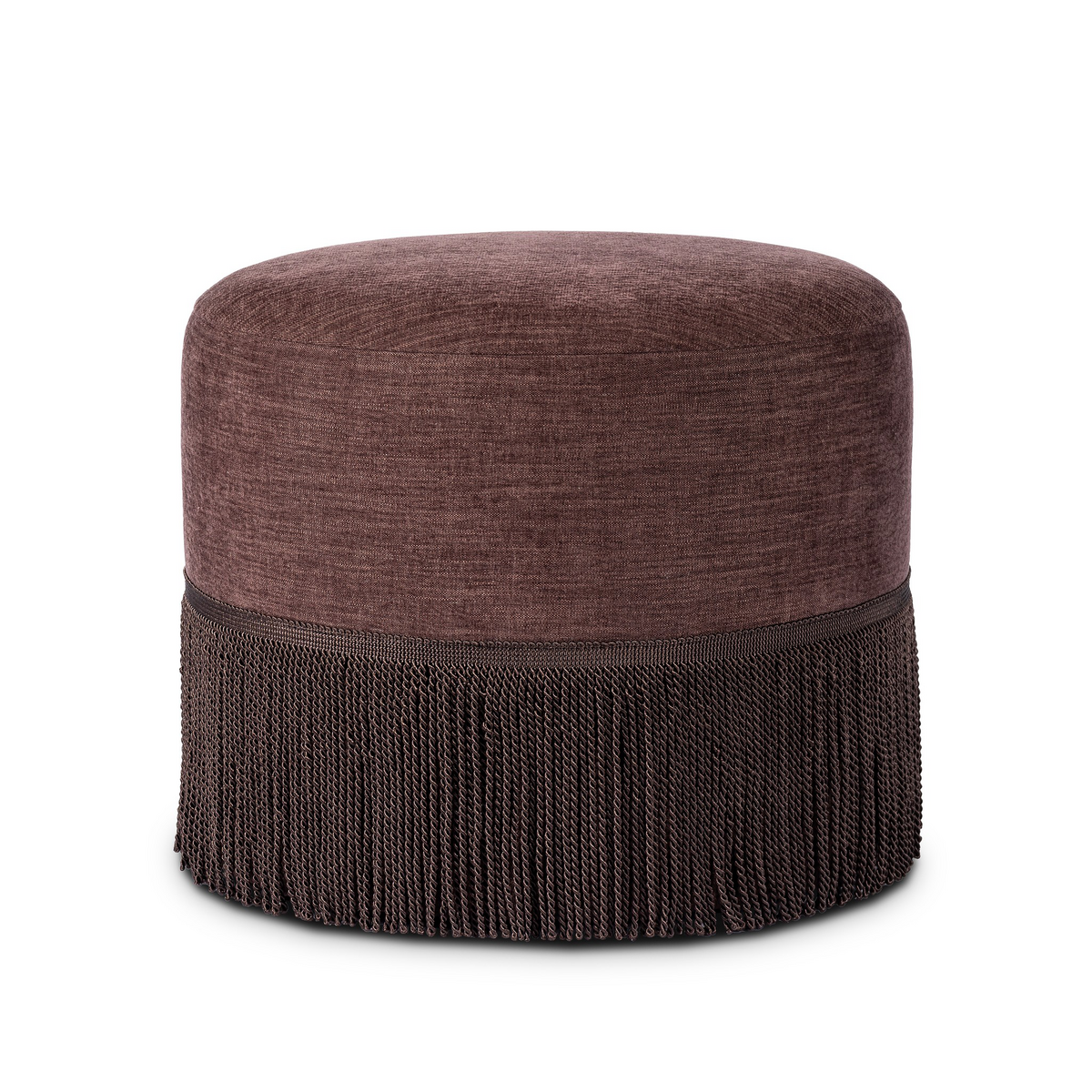 Sinclair Fringe Ottoman by Four Hands