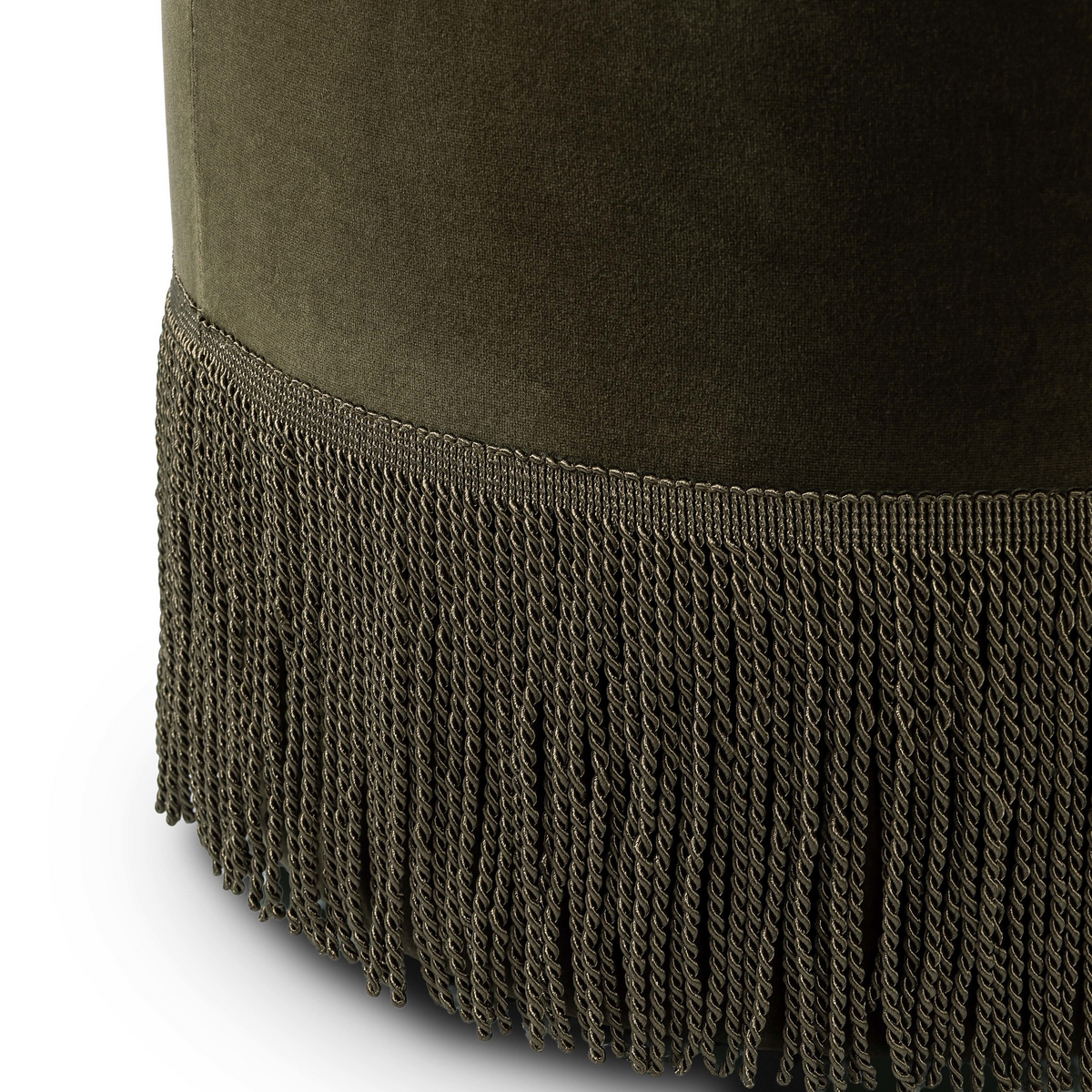 Sinclair Fringe Ottoman by Four Hands