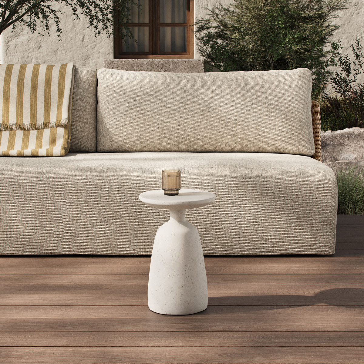 Ramara Outdoor Nesting End Table by Four Hands