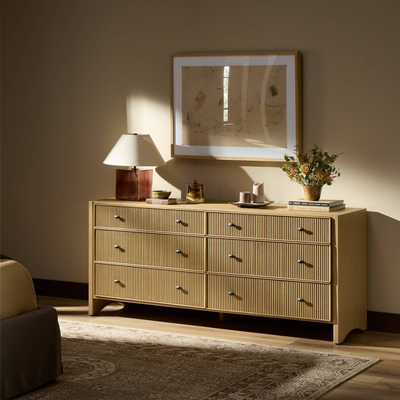 Hazel 6 Drawer Dresser