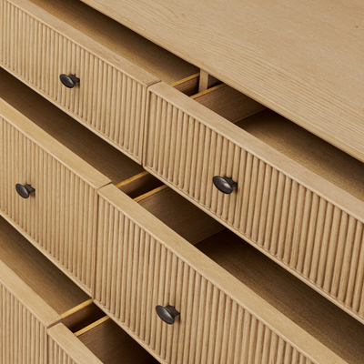 Hazel 6 Drawer Dresser