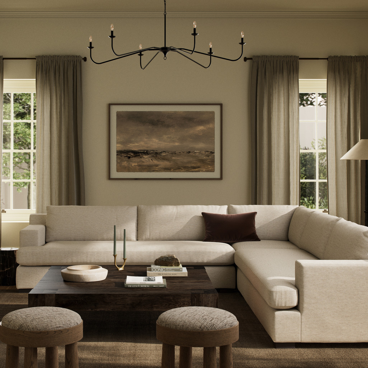 Crispin 3 Piece Sectional by Four Hands