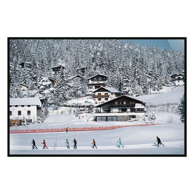 Skiing In Seefeld By Slim Aarons by Four Hands