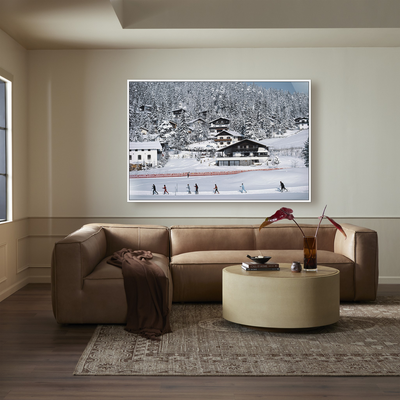 Skiing In Seefeld By Slim Aarons by Four Hands