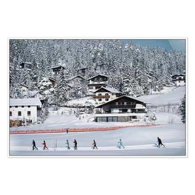 Skiing In Seefeld By Slim Aarons by Four Hands