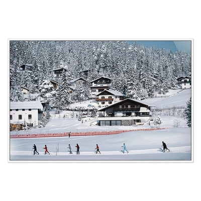 Skiing In Seefeld By Slim Aarons by Four Hands