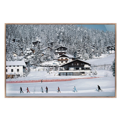 Skiing In Seefeld By Slim Aarons by Four Hands